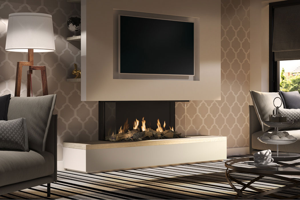 dru-global200-triple-Prod DRU Global 120 Triple Balanced Flue Gas Fire